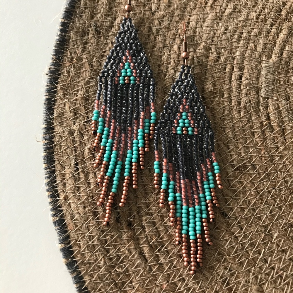 Beaded earrings